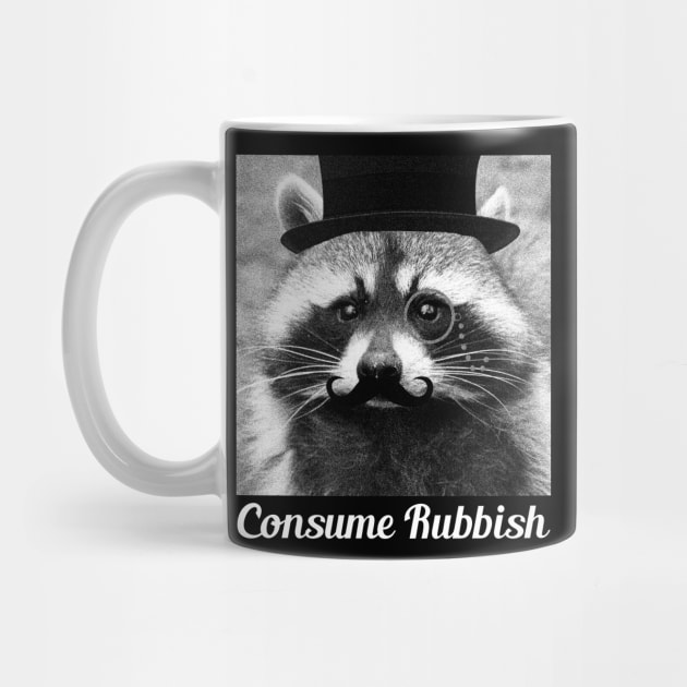 Consume Rubbish Raccoon by giovanniiiii